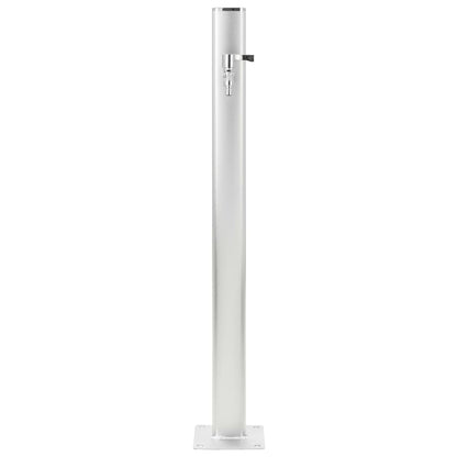 Fontanella a Colonna da Giardino in Allumino 95 cm