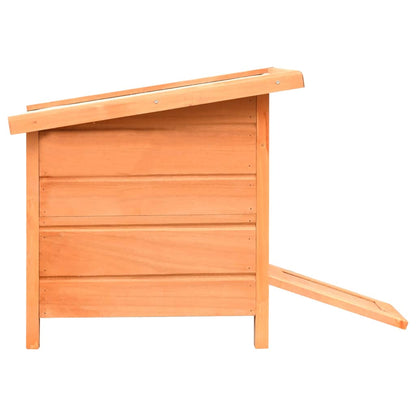 Cuccia per Gatti in Legno di Pino e Abete 50x46x43,5 cm | homemem39