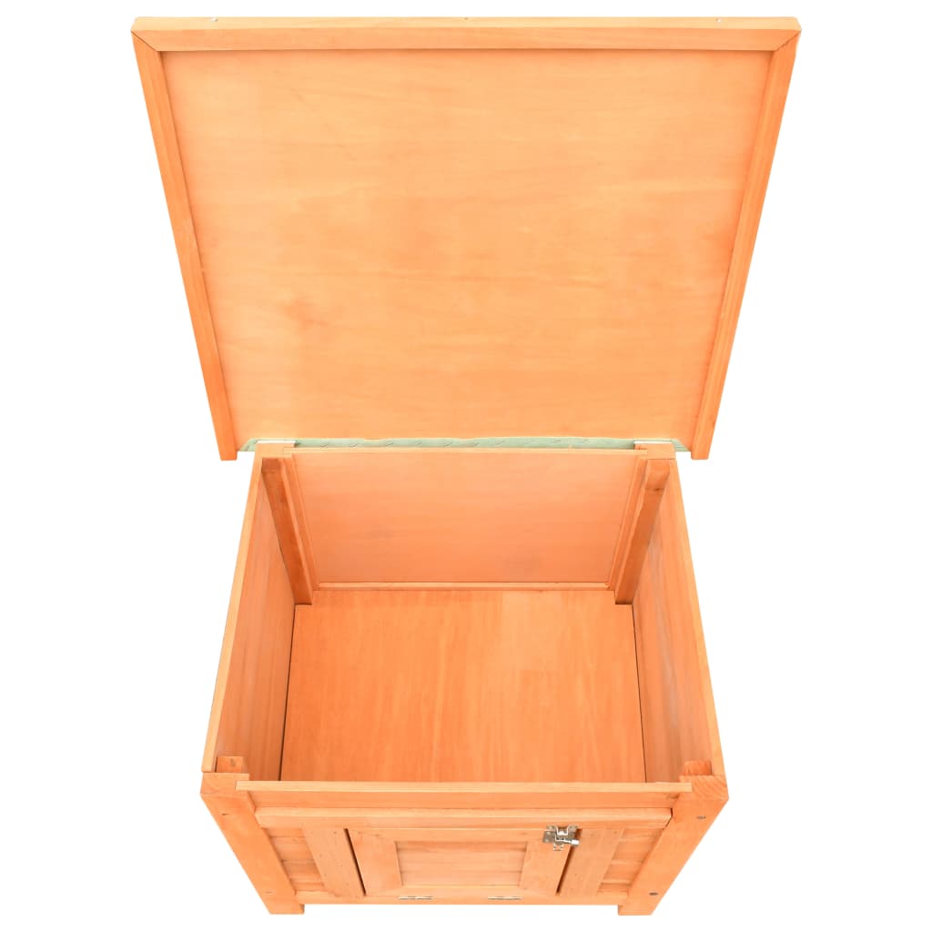 Cuccia per Gatti in Legno di Pino e Abete 50x46x43,5 cm | homemem39