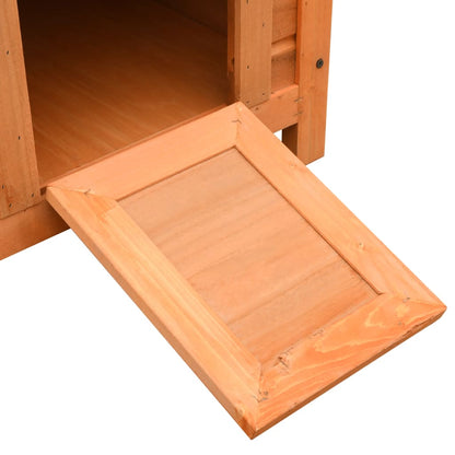 Cuccia per Gatti in Legno di Pino e Abete 50x46x43,5 cm | homemem39