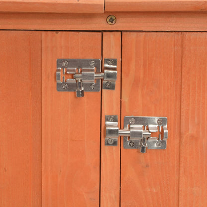 Capanno per Attrezzi in Legno 128x42x91 cm - homemem39