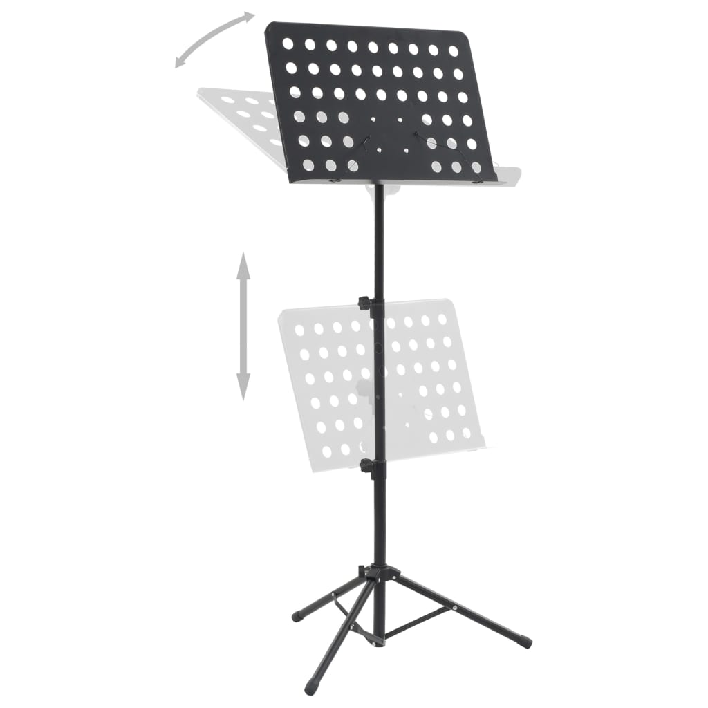 Supporto per Libro Musicale in Acciaio Nero | homemem39