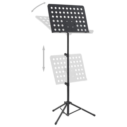 Supporto per Libro Musicale in Acciaio Nero | homemem39