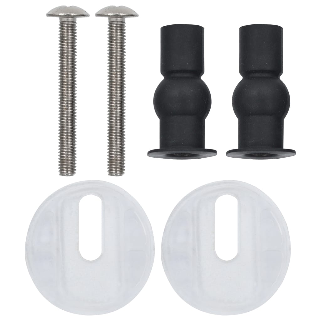 Tavoletta WC Coperchio a Chiusura Morbida MDF Design Ciottoli - homemem39