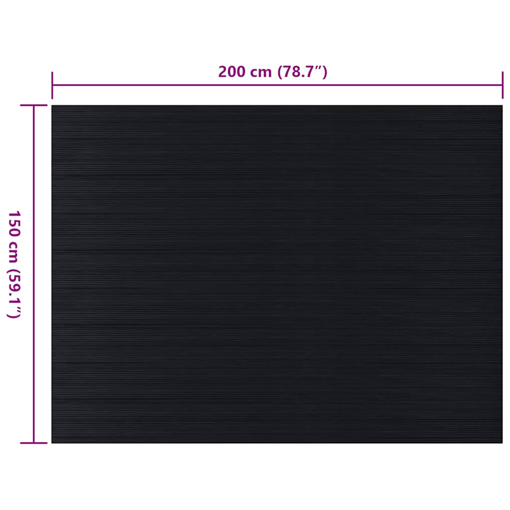 Tappetino Antiscivolo in Gomma 1,5x2 m 3 mm a Coste Fine