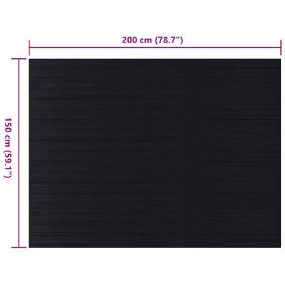 Tappetino Antiscivolo in Gomma 1,5x2 m 3 mm a Coste Fine