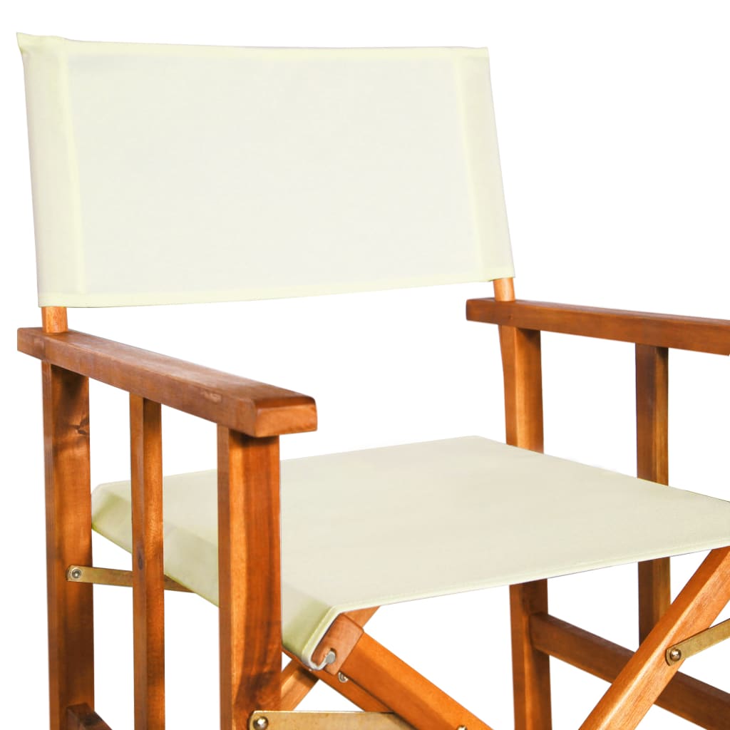 Sedia da Regista in Legno Massello di Acacia | homemem39