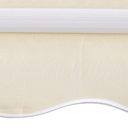 Tenda da Sole Pieghevole Manuale 300 cm Crema | homemem39
