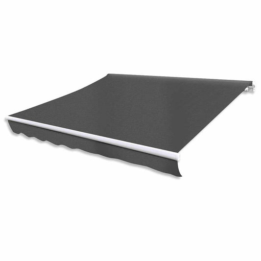Tenda da Sole Pieghevole Motorizzata 400 cm Antracite - homemem39