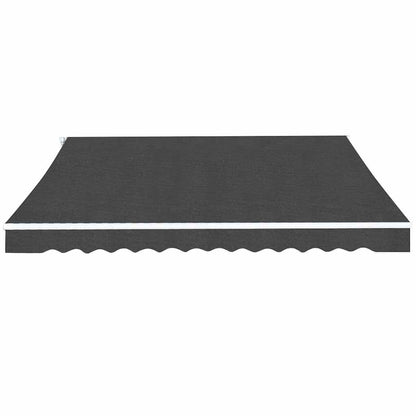 Tenda da Sole Pieghevole Manuale 500 cm Antracite | homemem39