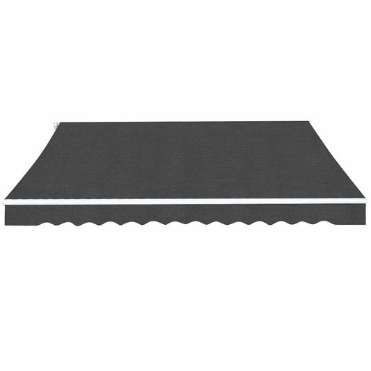 Tenda da Sole Pieghevole Manuale 500 cm Antracite | homemem39