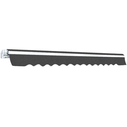 Tenda da Sole Pieghevole Manuale 500 cm Antracite | homemem39