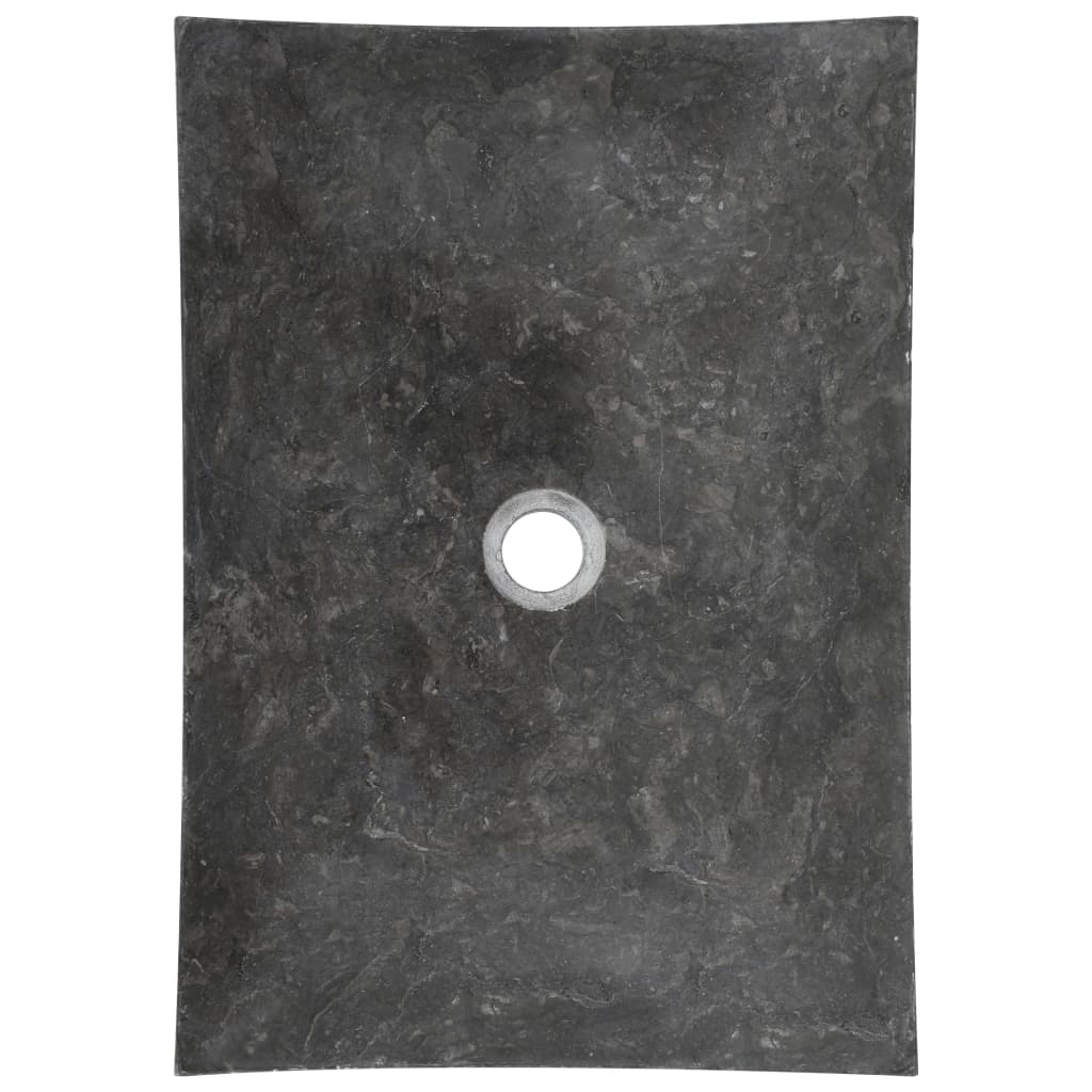 Lavandino 50x35x12 cm in Marmo Nero | homemem39