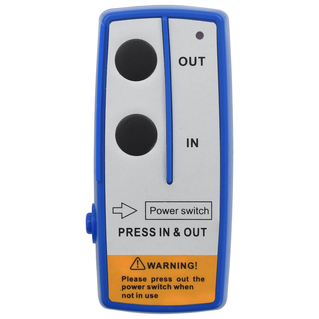 Verricello Elettrico 12 V 4500 lbs 2040 kg con Telecomando