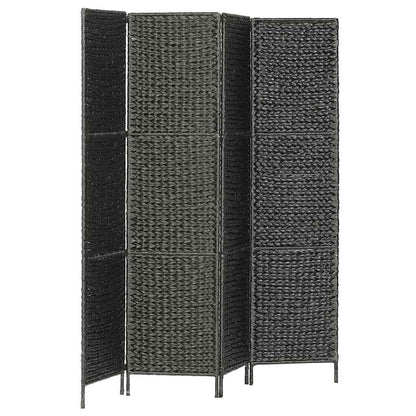 Paravento a 4 Pannelli Nero154x160 cm in Giacinto d'Acqua | homemem39