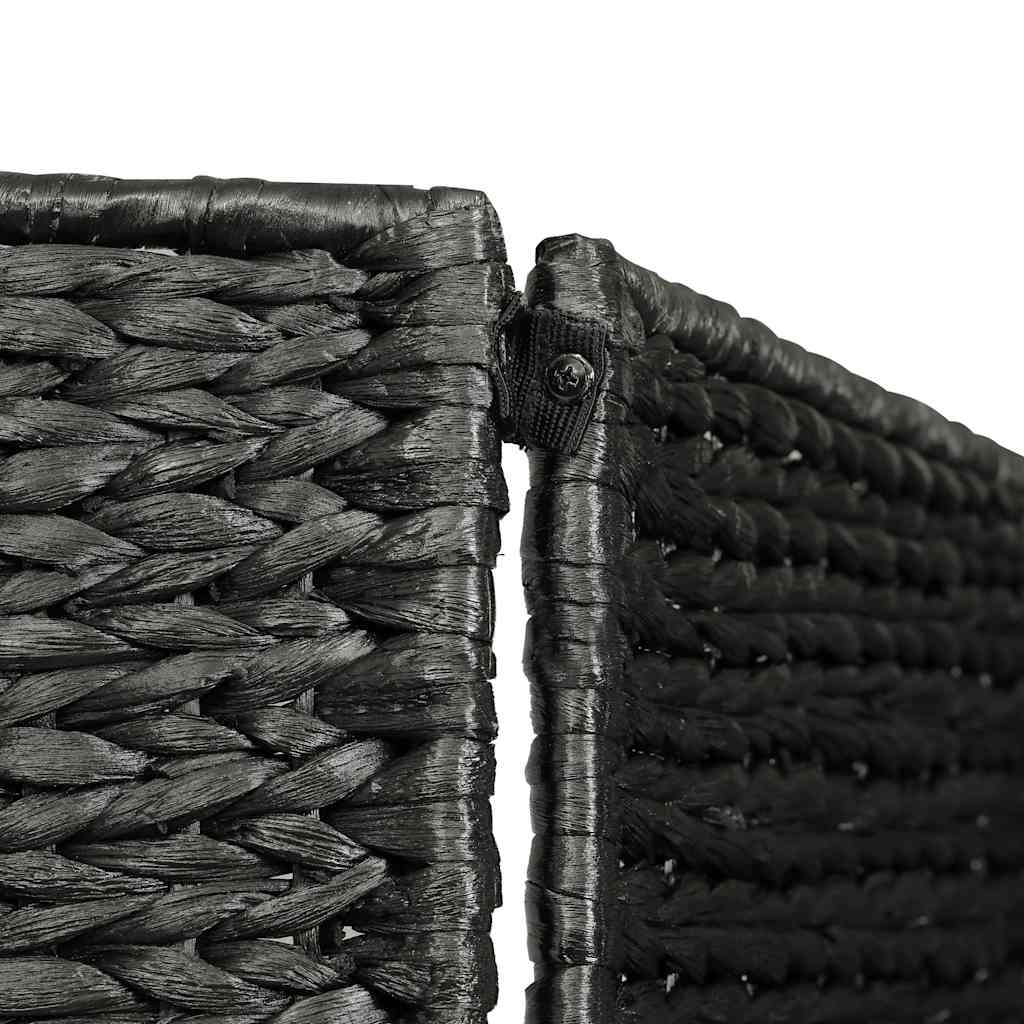 Paravento a 4 Pannelli Nero154x160 cm in Giacinto d'Acqua | homemem39