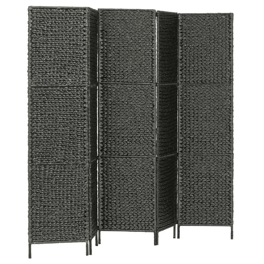 Paravento a 5 Pannelli Nero 193x160 cm in Giacinto d'Acqua | homemem39