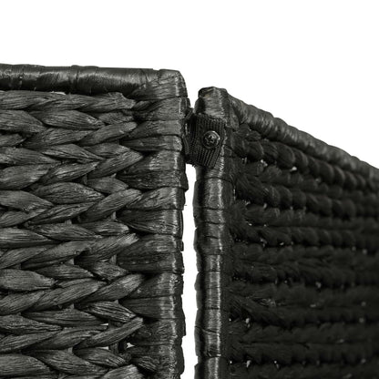 Paravento a 5 Pannelli Nero 193x160 cm in Giacinto d'Acqua | homemem39