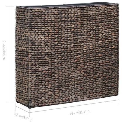 Letti Rialzati da Giardino con 4 Vasi in Giacinto Marrone