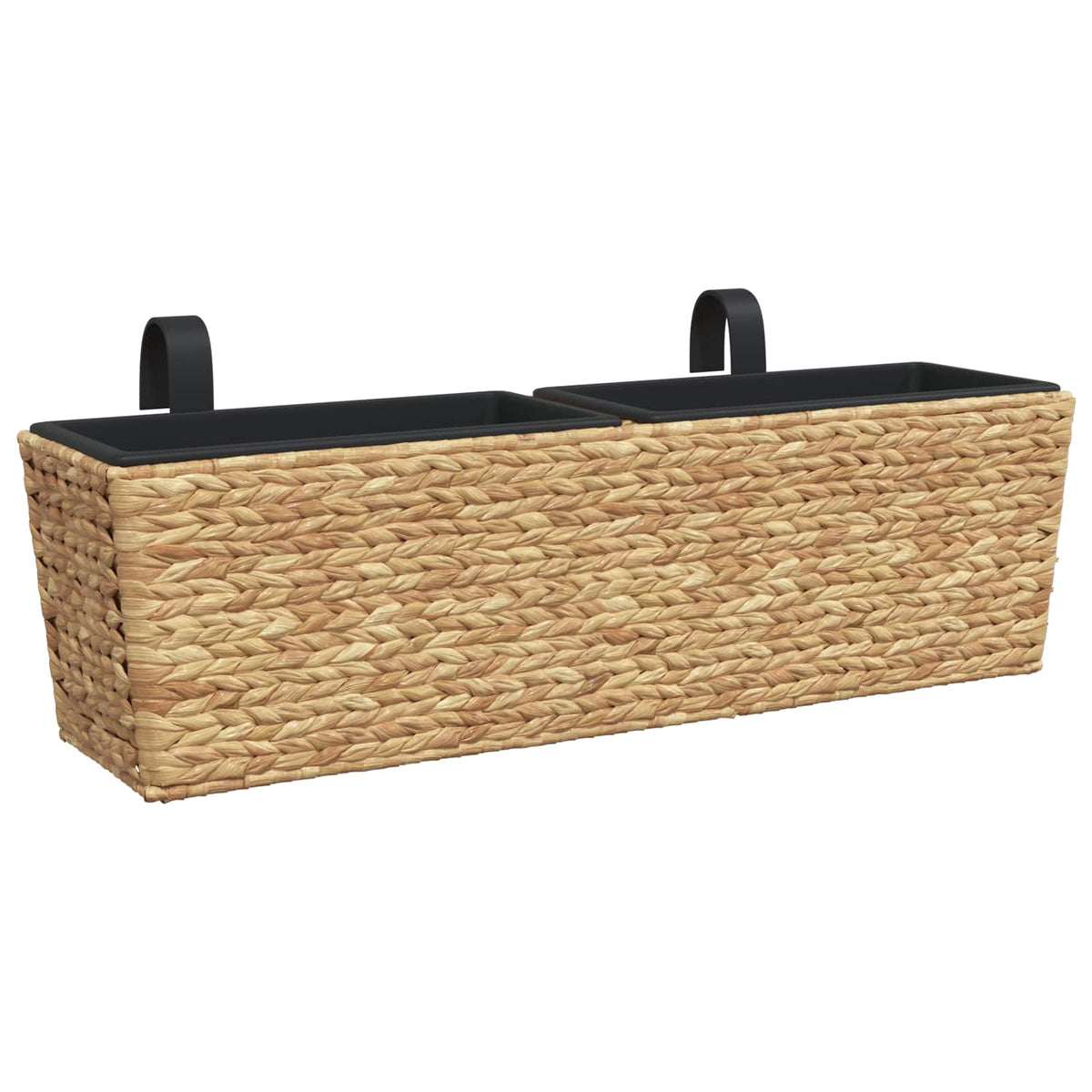 Fioriere 2 pz in Giacinto Intrecciato
