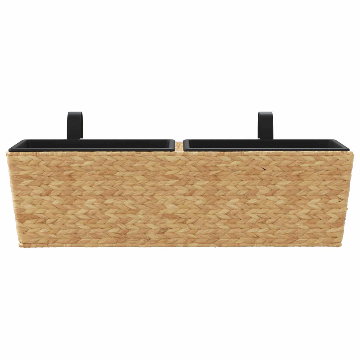 Fioriere 2 pz in Giacinto Intrecciato