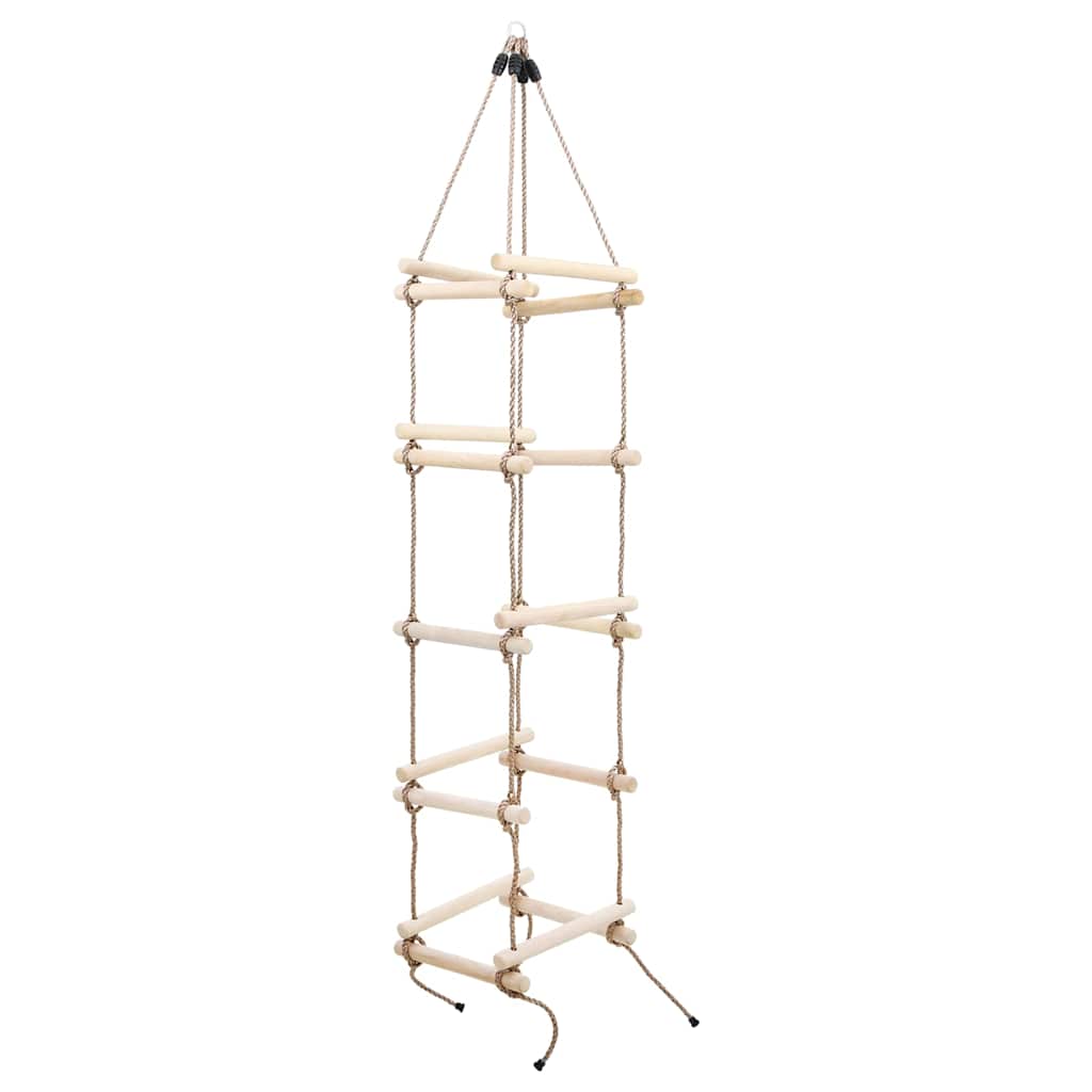 Scala di Corda per Bambini 200 cm in Legno | homemem39
