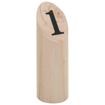 Set di Giochi in Legno Kubb Numerici | homemem39