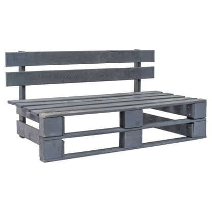 Divano da Giardino a Pallet con Cuscini Sabbia in Legno di Pino | homemem39
