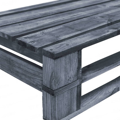 Divano da Giardino a Pallet con Cuscini Sabbia in Legno di Pino | homemem39