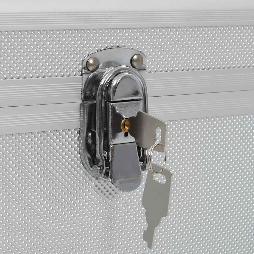 Valigette 2 pz in Alluminio Argento