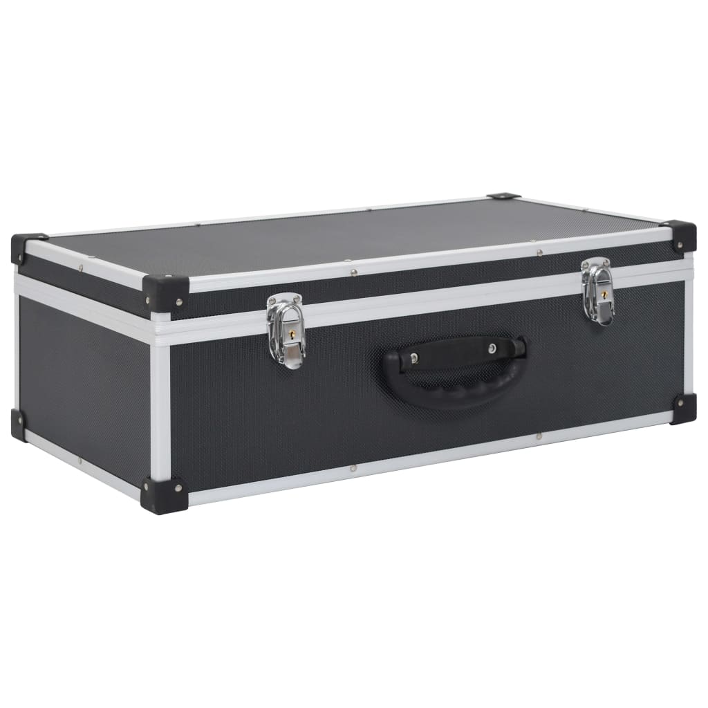 Custodia CD per 80 CD in Alluminio ABS Nero - homemem39