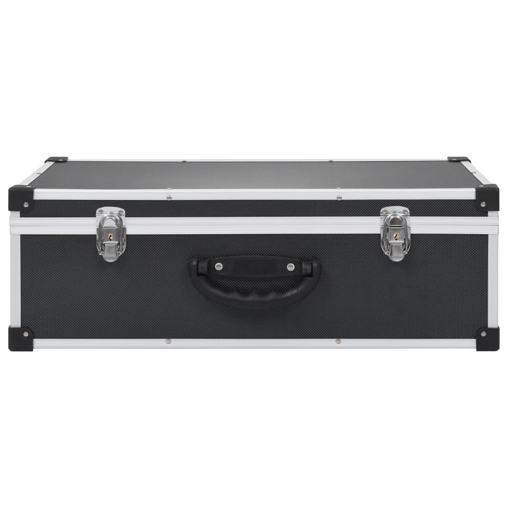 Custodia CD per 80 CD in Alluminio ABS Nero - homemem39