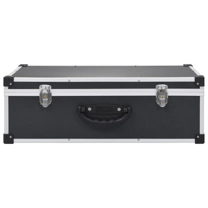 Custodia CD per 80 CD in Alluminio ABS Nero - homemem39