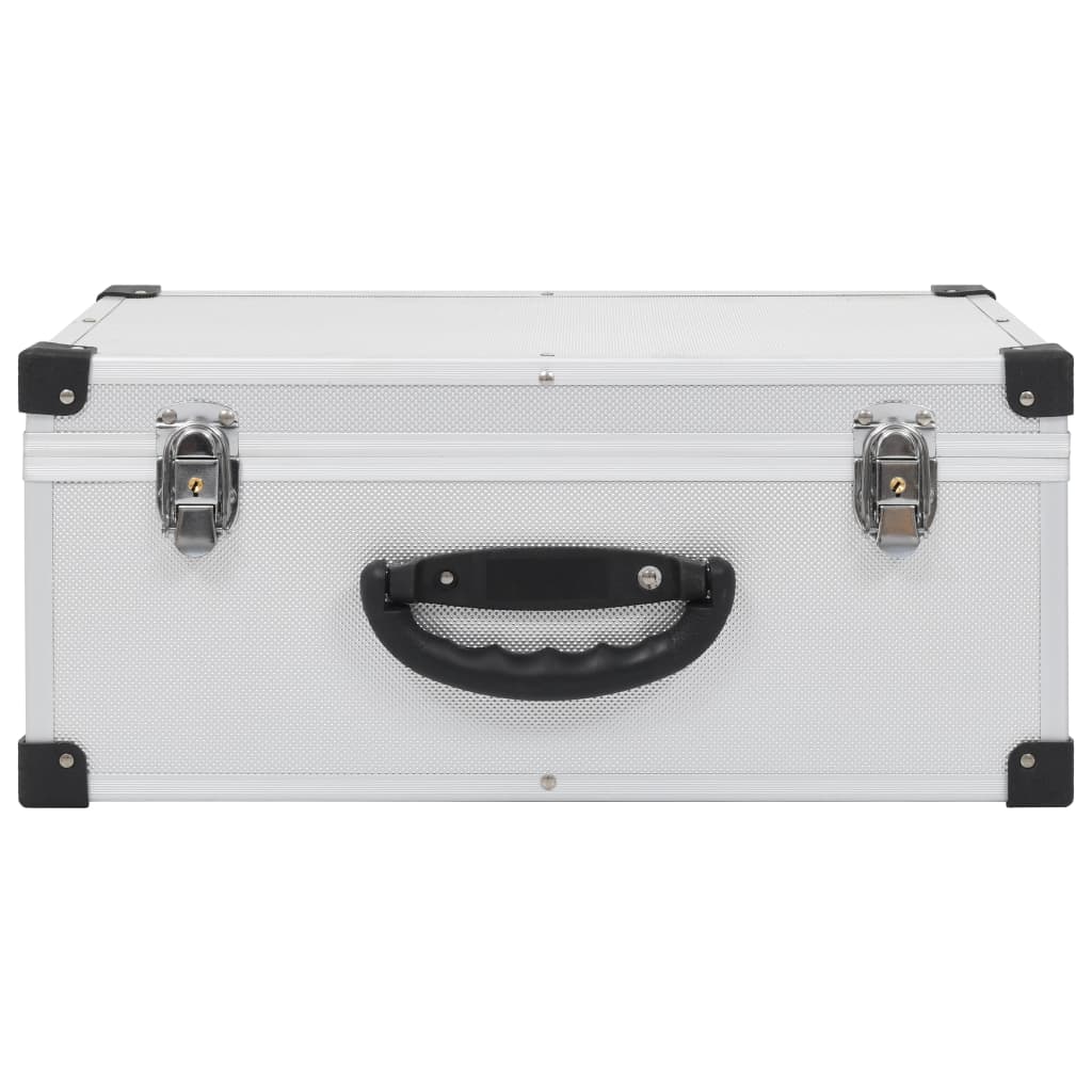 Custodia CD per 60 CD in Alluminio ABS Argento - homemem39