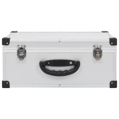 Custodia CD per 60 CD in Alluminio ABS Argento - homemem39