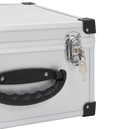 Custodia CD per 40 CD in Alluminio ABS Argento - homemem39