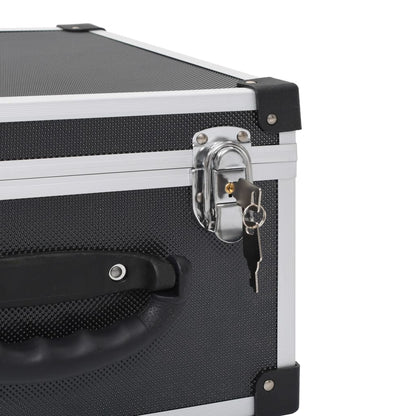 Custodia CD per 40 CD in Alluminio ABS Nero - homemem39