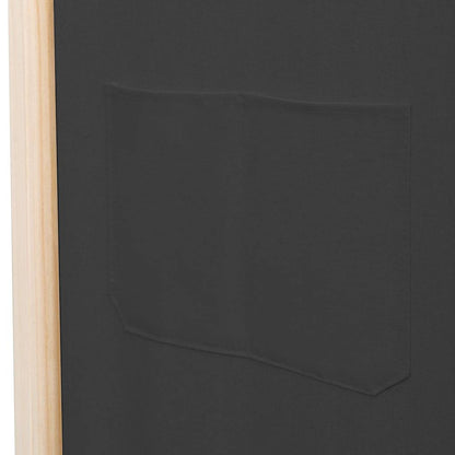 Divisorio a 4 Pannelli 160x170x4 cm in Tessuto