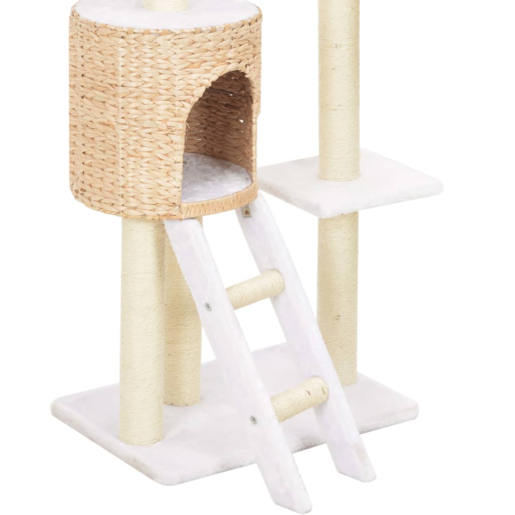 Albero per Gatti con Tiragraffi in Sisal Seagrass