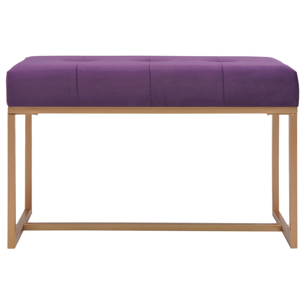 Panca 80 cm in Velluto Viola | homemem39