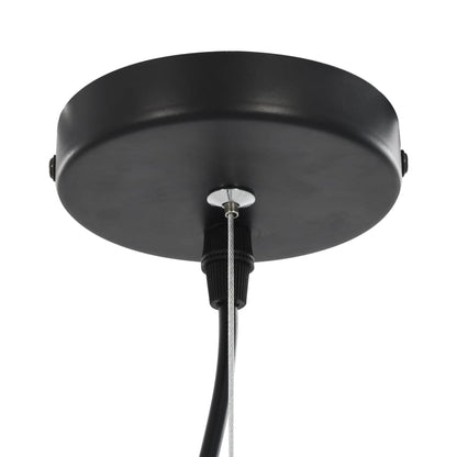 Lampadari 2 pz Nero e Oro Semi-Sferici 40 cm E27 - homemem39