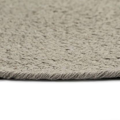 Tovagliette 6 pz Grigio Neutro 38 cm Rotonde in Cotone | homemem39