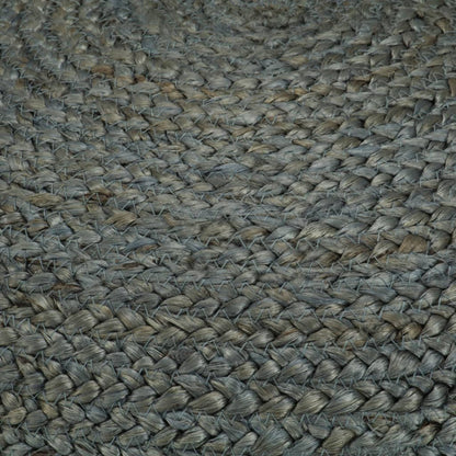 Pouf Lavorato a Mano 45x30 cm Verde Oliva in Juta - homemem39