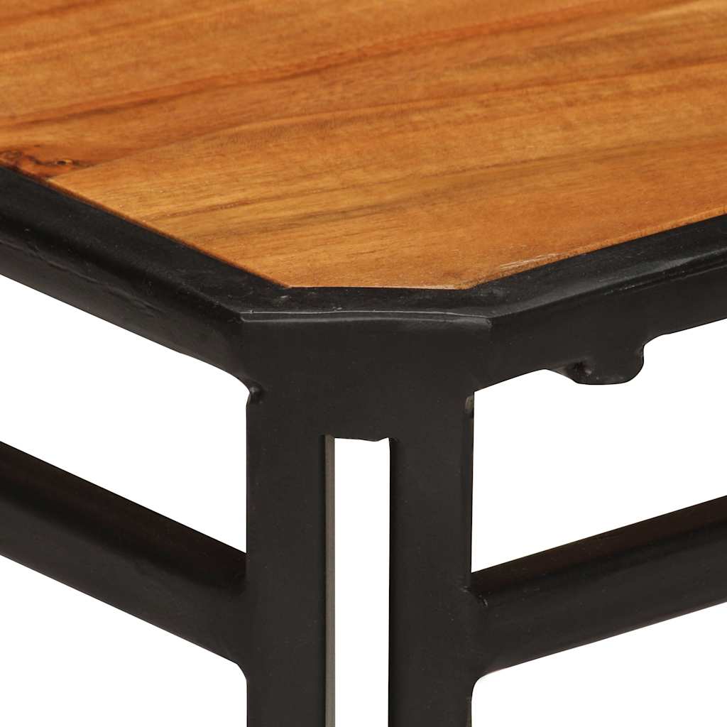Sedie da Pranzo 6 pz in Legno Massello di Acacia