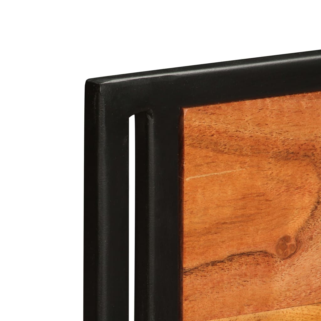 Sedie da Pranzo 6 pz in Legno Massello di Acacia | homemem39