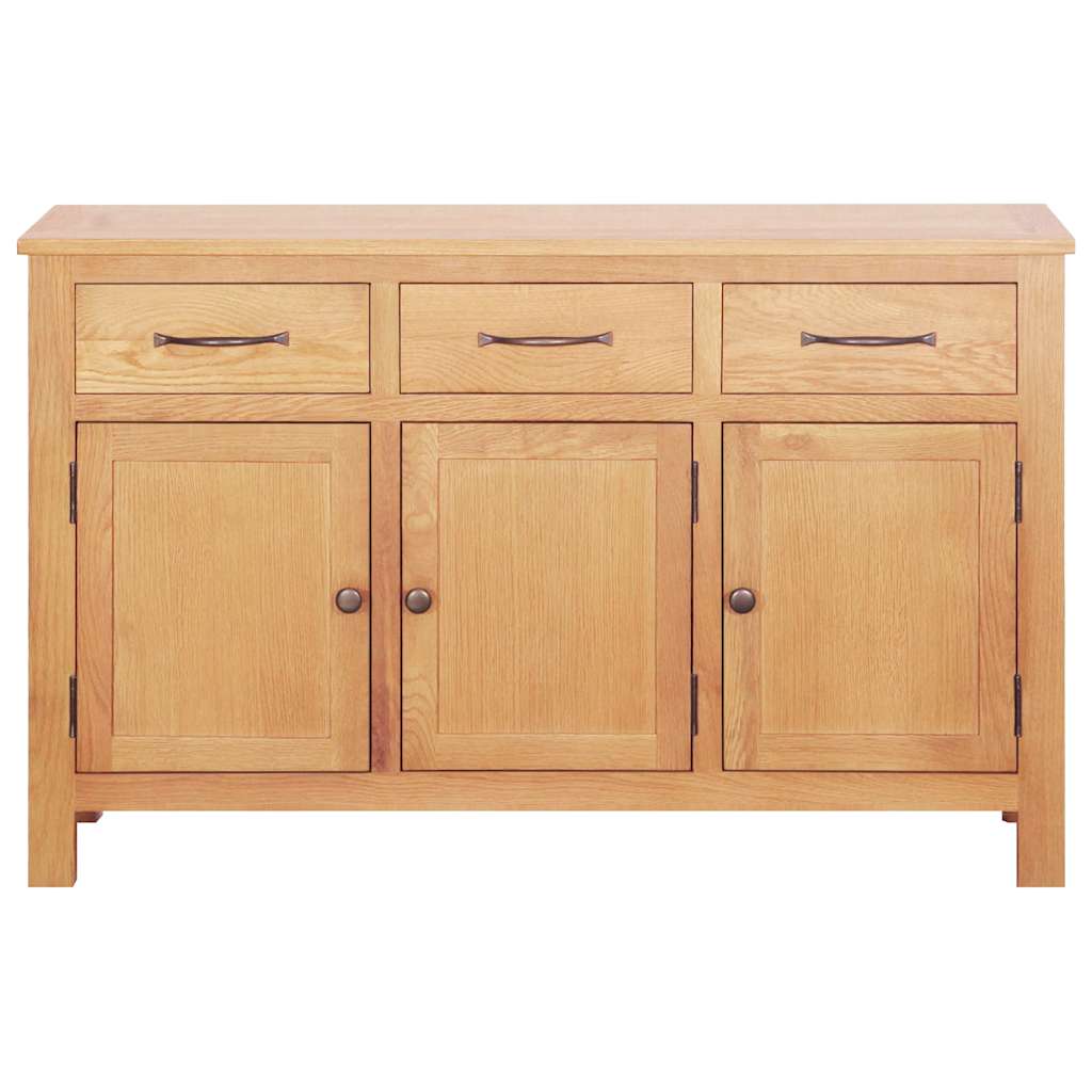 Credenza Marrone 112 x 33.5 x 70 cm Legno di quercia massiccio