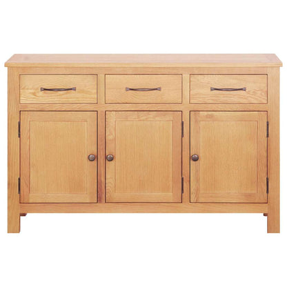 Credenza Marrone 112 x 33.5 x 70 cm Legno di quercia massiccio