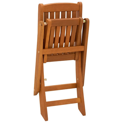Sedie da Pranzo per Bambini 2 pz in Legno Massello di Eucalipto