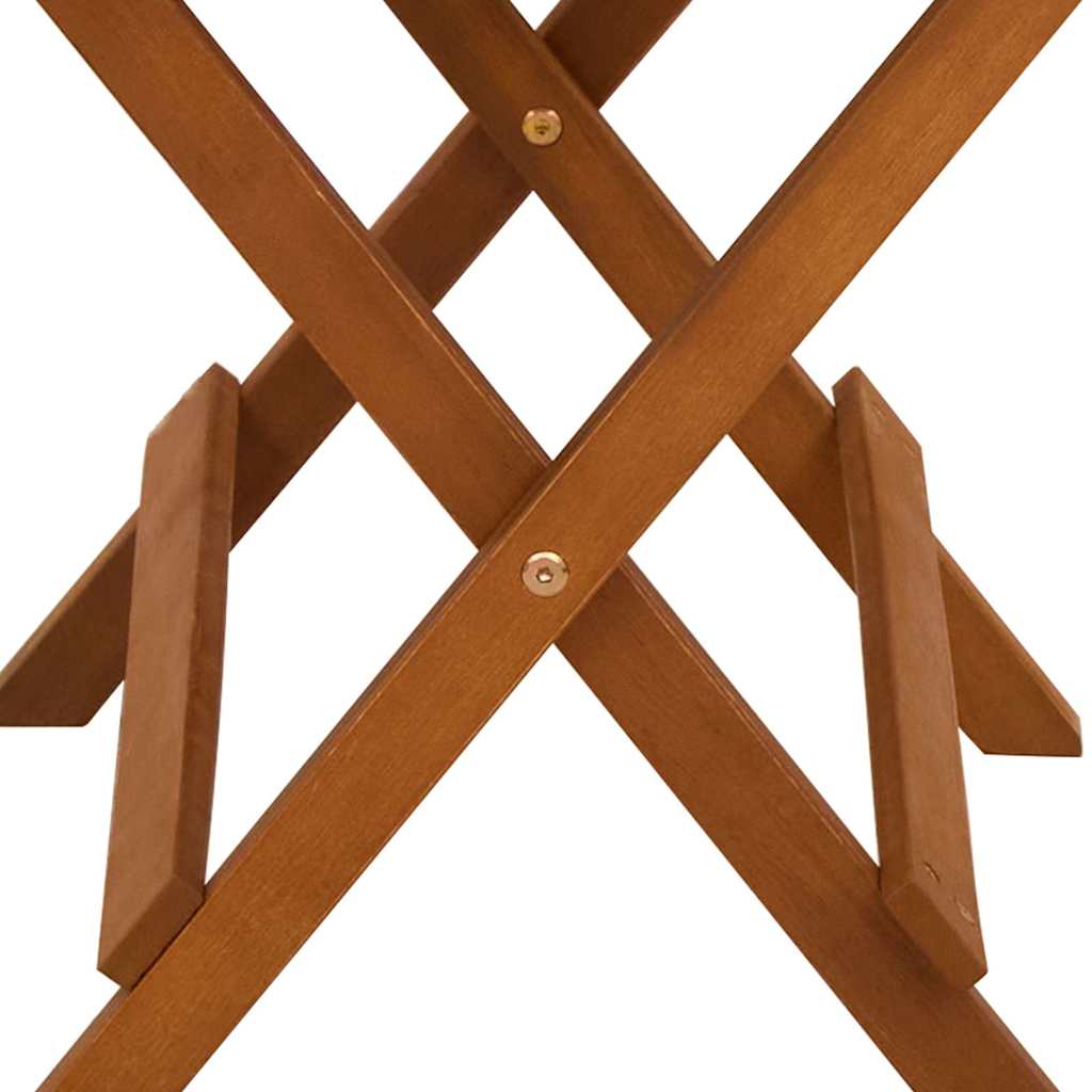 Set da Pranzo per Esterni per Bambini 4 pz Legno di Eucalipto