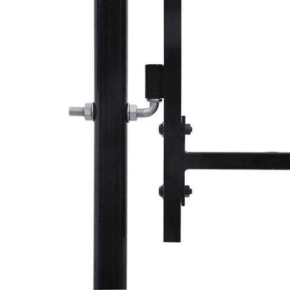 Cancello per recinzione BOXTEL con punta a lancia 100x75 cm | homemem39